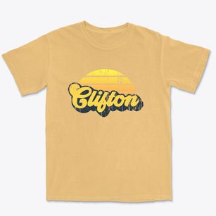 Clifton Maine Sublime Sunset Premium Heavyweight T-shirt