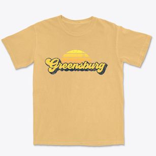 Greensburg Kansas Sublime Sunset Premium Heavyweight T-shirt