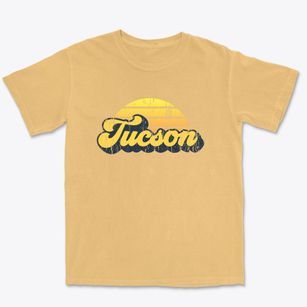 Tucson Arizona Sublime Sunset Premium Heavyweight T-shirt