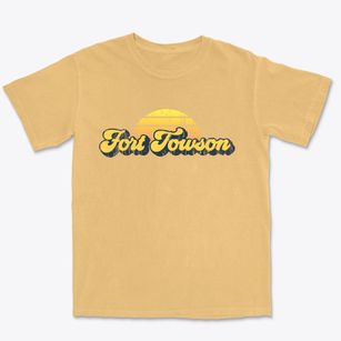 Fort Towson Oklahoma Sublime Sunset Premium Heavyweight T-shirt