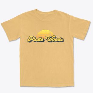 Platte Woods Missouri Sublime Sunset Premium Heavyweight T-shirt