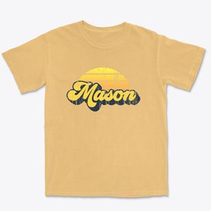 Mason Illinois Sublime Sunset Premium Heavyweight T-shirt