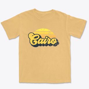 Cairo West Virginia Sublime Sunset Premium Heavyweight T-shirt