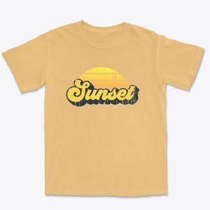 Sunset Arkansas Sublime Sunset Premium Heavyweight T-shirt