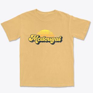 Mcdougal Arkansas Sublime Sunset Premium Heavyweight T-shirt