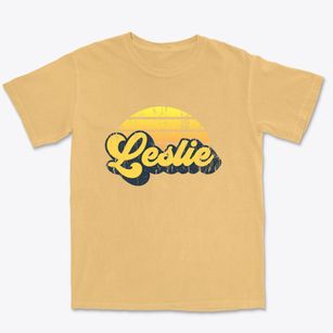 Leslie Missouri Sublime Sunset Premium Heavyweight T-shirt