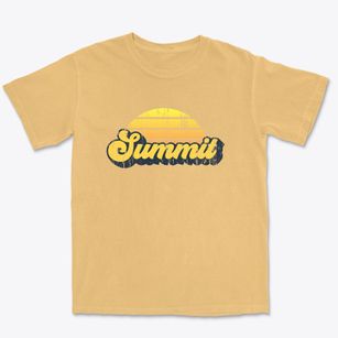 Summit Utah Sublime Sunset Premium Heavyweight T-shirt
