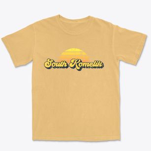 South Komelik Arizona Sublime Sunset Premium Heavyweight T-shirt