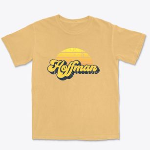 Hoffman Oklahoma Sublime Sunset Premium Heavyweight T-shirt
