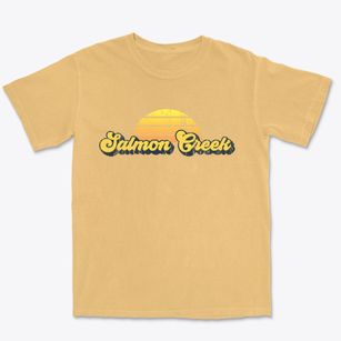 Salmon Creek California Sublime Sunset Premium Heavyweight T-shirt