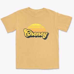 Cheney Washington Sublime Sunset Premium Heavyweight T-shirt