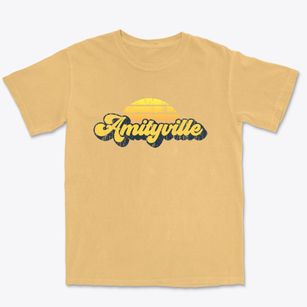Amityville New York Sublime Sunset Premium Heavyweight T-shirt