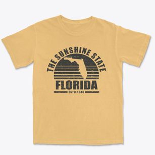  Florida Sunset Premium Heavyweight T-shirt
