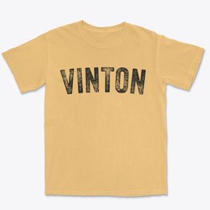 Vinton Iowa Timeless Retro Premium Heavyweight T-shirt