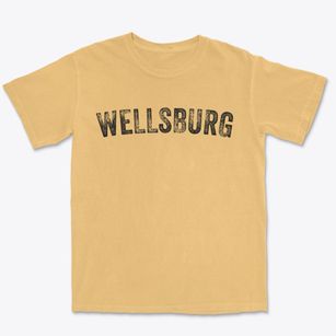 Wellsburg West Virginia Timeless Retro Premium Heavyweight T-shirt