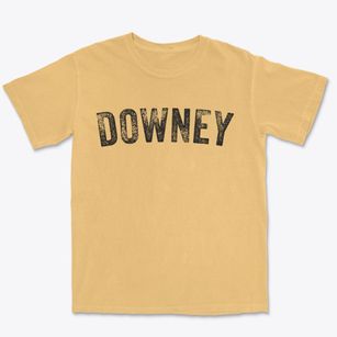 Downey California Timeless Retro Premium Heavyweight T-shirt