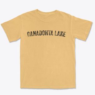 Canadohta Lake Pennsylvania Timeless Retro Premium Heavyweight T-shirt