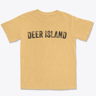 Deer Island Oregon Timeless Retro Premium Heavyweight T-shirt