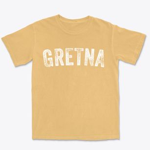 Gretna Louisiana Timeless Retro Premium Heavyweight T-shirt
