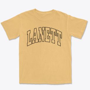 Lanett Alabama Trendy Block Premium Heavyweight T-shirt