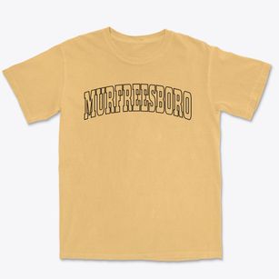 Murfreesboro North Carolina Trendy Block Premium Heavyweight T-shirt