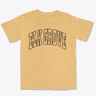 Elk Grove California Trendy Block Premium Heavyweight T-shirt