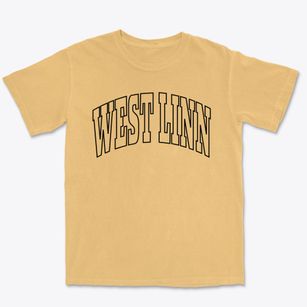 West Linn Oregon Trendy Block Premium Heavyweight T-shirt