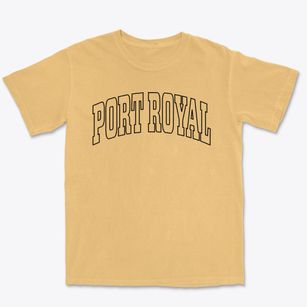 Port Royal Pennsylvania Trendy Block Premium Heavyweight T-shirt