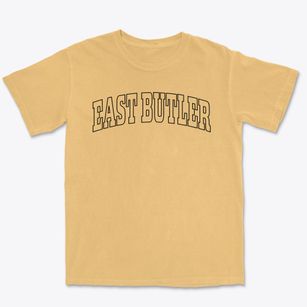 East Butler Pennsylvania Trendy Block Premium Heavyweight T-shirt
