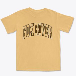 Fox River Alaska Trendy Block Premium Heavyweight T-shirt