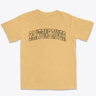 Saxtons River Vermont Trendy Block Premium Heavyweight T-shirt