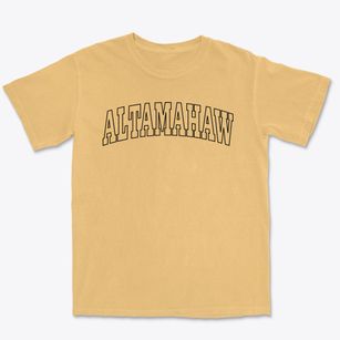 Altamahaw North Carolina Trendy Block Premium Heavyweight T-shirt