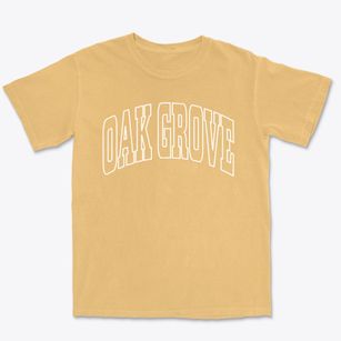 Oak Grove Missouri Trendy Block Premium Heavyweight T-shirt