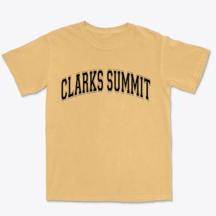 Clarks Summit Pennsylvania Varsity Premium Heavyweight T-shirt