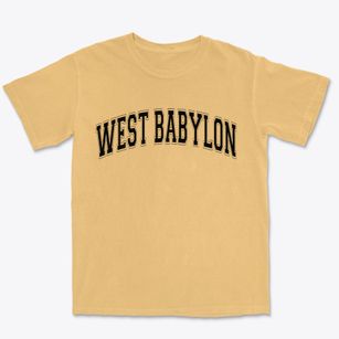 West Babylon New York Varsity Premium Heavyweight T-shirt