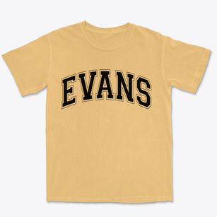 Evans Georgia Varsity Premium Heavyweight T-shirt