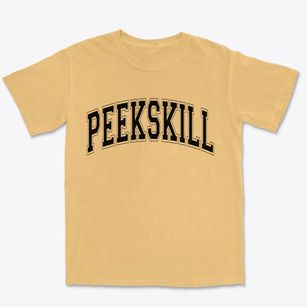 Peekskill New York Varsity Premium Heavyweight T-shirt