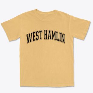 West Hamlin West Virginia Varsity Premium Heavyweight T-shirt
