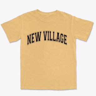 New Village New Jersey Varsity Premium Heavyweight T-shirt