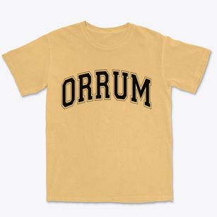 Orrum North Carolina Varsity Premium Heavyweight T-shirt