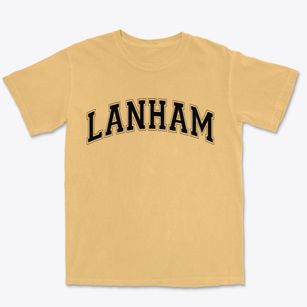Lanham Maryland Varsity Premium Heavyweight T-shirt
