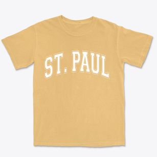 St. Paul Kansas Varsity Premium Heavyweight T-shirt