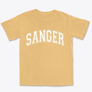 Sanger Texas Varsity Premium Heavyweight T-shirt