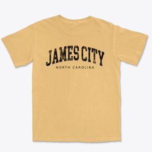 James City North Carolina Urban Vibe Premium Heavyweight T-shirt