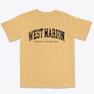 West Marion North Carolina Urban Vibe Premium Heavyweight T-shirt