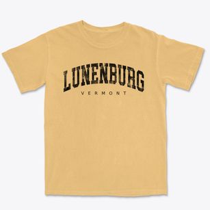 Lunenburg Vermont Urban Vibe Premium Heavyweight T-shirt