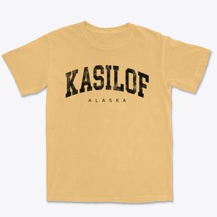 Kasilof Alaska Urban Vibe Premium Heavyweight T-shirt