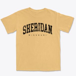Sheridan Missouri Urban Vibe Premium Heavyweight T-shirt