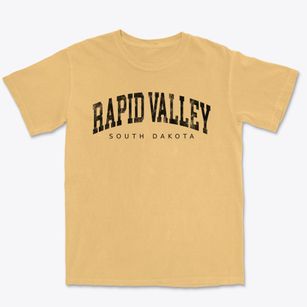 Rapid Valley South Dakota Urban Vibe Premium Heavyweight T-shirt