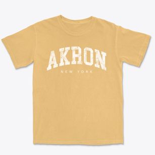 Akron New York Urban Vibe Premium Heavyweight T-shirt